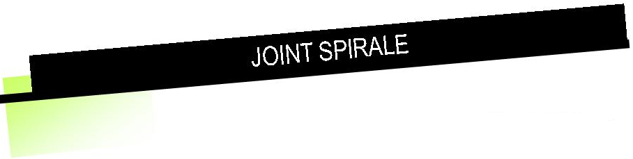 Joint spiralé
